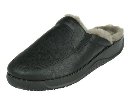 Rohde Heren Pantoffel Slipper Herenschoenen Maat 46 Zwart