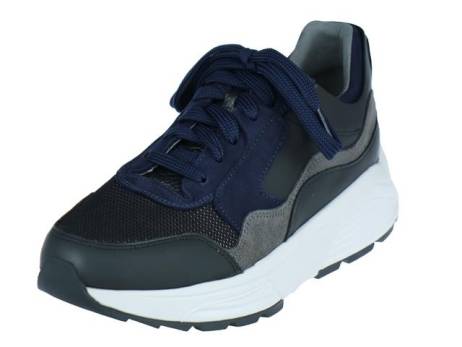 Xsensible Golden Gate Herenschoenen Maat 41 42 43 45 Donker Blauw Combi