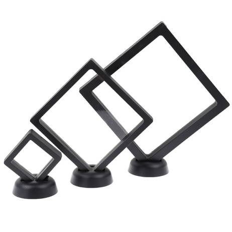 Square 3D Floating Jewelry Coin Display F...