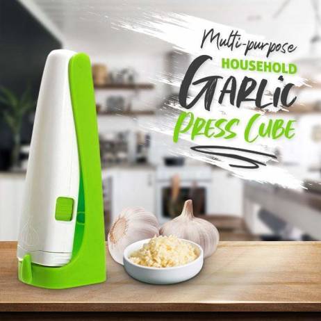 Multi-purpose Garlic Press Cube Garlic Cu...