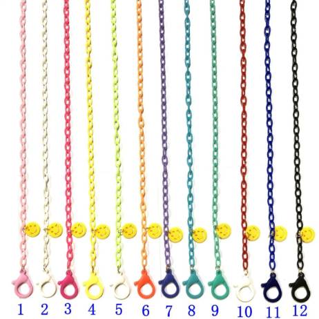 58cm Adjustable Mask Lanyard Bling Face M...