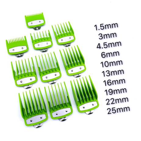 2/8/10PCS Barber Shop Styling Guide Comb ...