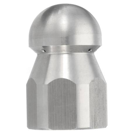 Pipe Jetter Pressure Washer Drain Sewer Cleaning Pipe Jetter Rotary Nozzle 5 Jet (1/2 Inch F)