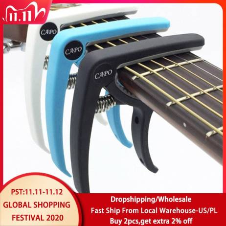 Guitar Capo Lightweight Guitar Capo Folk Acoustic Electric Guitar Capo Guitar Instrument Accessories Guitarra Home appliance par