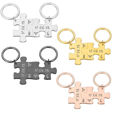 2 Pcs Boyfriend Gift Key chain for Women ...