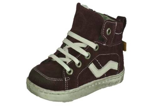Bo Bell Veterboot Jongensschoenen Maat 20 22 25 27 Bordo Wit
