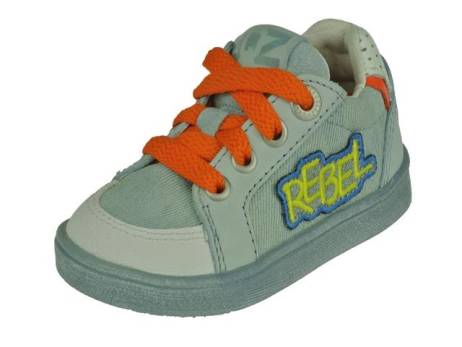 Braqeez Mickey Maan Jongensschoenen Maat 20 22 Blauw Combi
