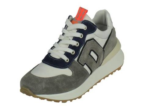 Develab Boy Low Cut Sneaker Laces Jongensschoenen Maat 33 35 37 Grijs Fantasy