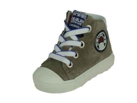 Develab Boys Firststep Mid Jongensschoenen Maat 20 Grijs Suede
