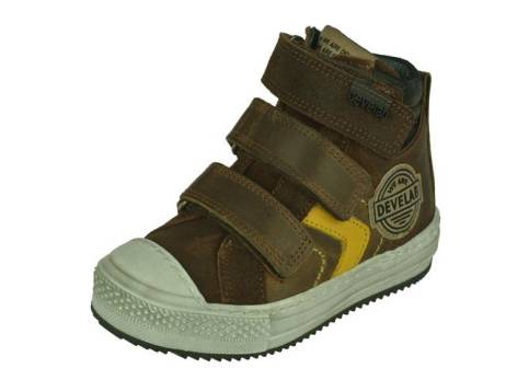 develab-halfhoge-jongens-klittenbandschoen-jongensschoenen-maat-27-cognac-suede(7975)