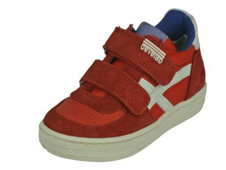 Develab klittenbandschoen jongensschoenen maat 24 rood