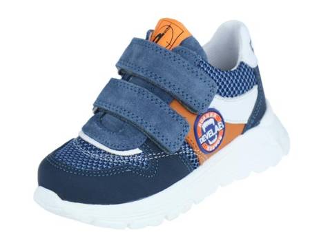 Develab Low Cut Sneaker 2 Velcro Jongensschoenen Maat 25 26 28 29 30 31 Blauw