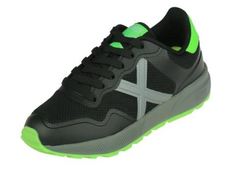 munich-fuel-kid-fros-28-jongensschoenen-maat-40-zwart-neon-groen(7975)