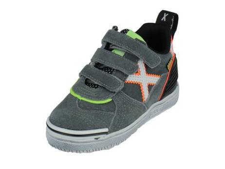 Munich G3 Velco Jongensschoenen Maat 26 27 31 Grijs