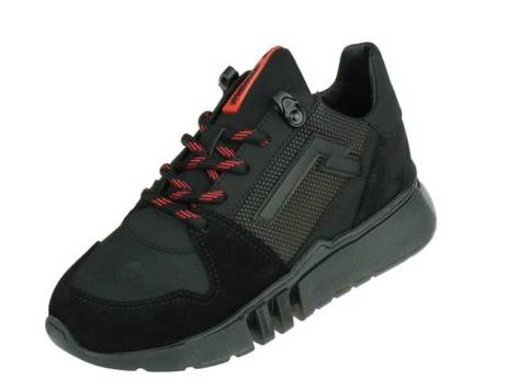 red-rag-boy-lowcut-sneaker-laces-jongensschoenen-maat-35-zwart-fantasy(7975)