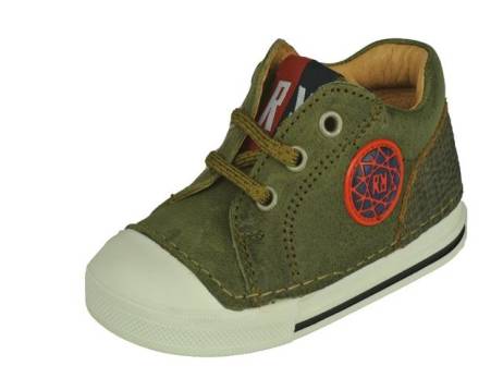 Red Rag Eerste Stap Schoentjes Jongensschoenen Maat 20 Kaki Nubuck