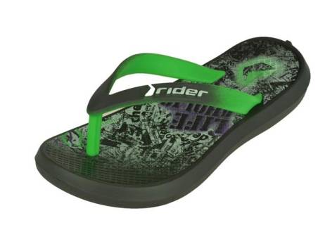 Rider Energy Kids Jongensschoenen Maat 25 Grijs Groen