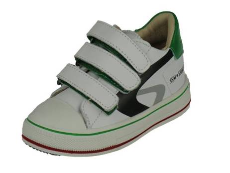 Shoesme Omero New Jongensschoenen Maat 23 26 27 28 30 31 Wit Groen