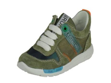Shoesme Run Flex Jongensschoenen Maat 22 23 25 26 27 Army Groen