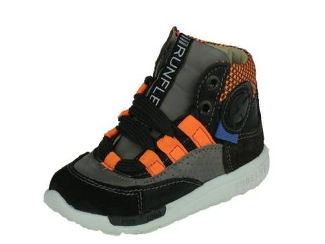 Shoesme Run Flex Jongensschoenen Maat 22 25 Zwart Orange