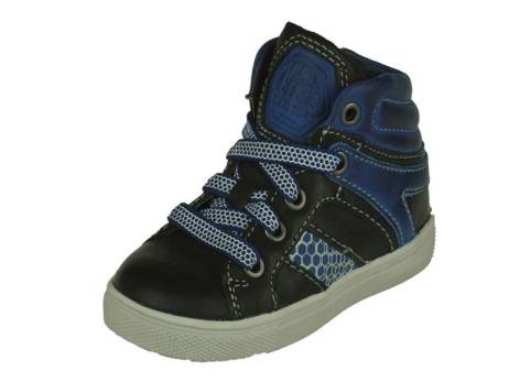 Track style jongensschoen jongensschoenen maat 24 zwart blauw