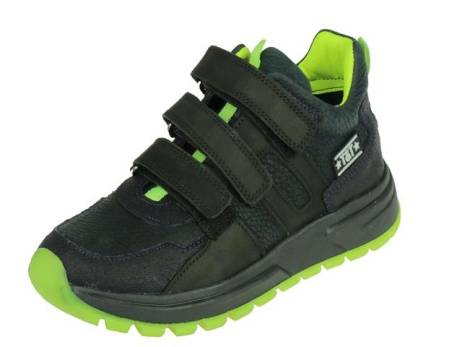Track style pepijn python jongensschoenen maat 32,33,34,35,36,37,38,39 donker blauw zwart