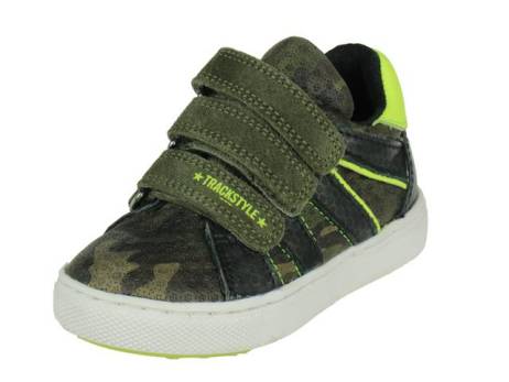 Track Style Track Style Jongens Klittenbandschoen Jongensschoenen Maat 25 26 27 30 Army