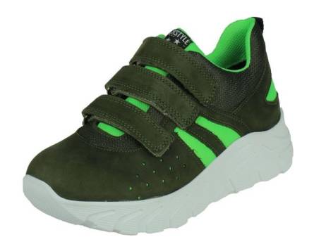 track-style-trackstyle-stoere-lage-jongens-klittenbandschoen-jongensschoenen-maat-34-35-olijf(11995)
