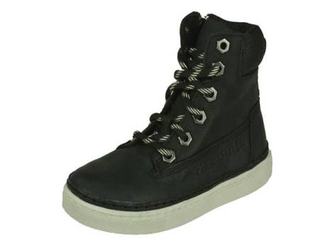 Trackstyle Track Style Stoere Hoge Jongens Veterschoen Jongensschoenen Maat 29 Zwart