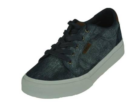 Vans Bishop Vans Kids Jongensschoenen Maat 35 Denim Blauw 