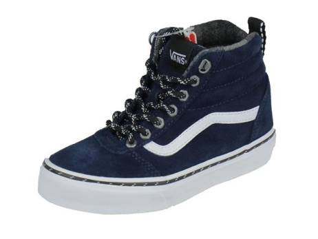 Vans Yt Ward Hi Jongensschoenen Maat 34 Blauw Wit