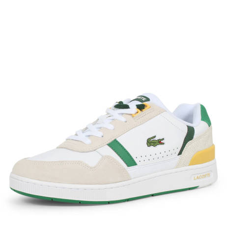 Lacoste T Clip Heren Sneaker Wit Groen Maat 40