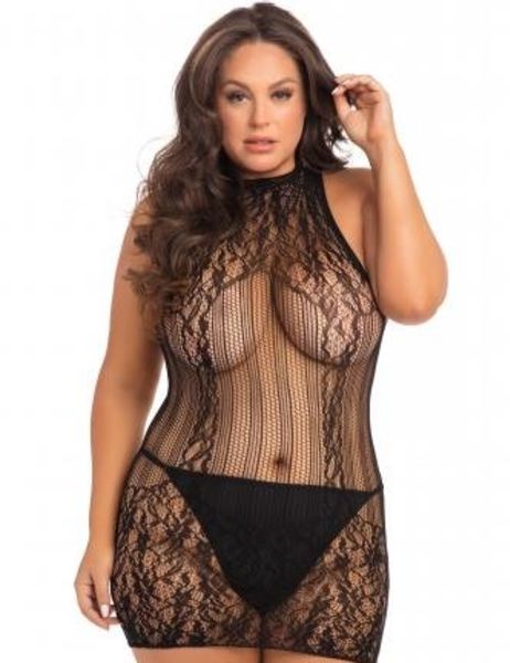 netstof-jurkje-reckless-plus-size-zwart(2895)
