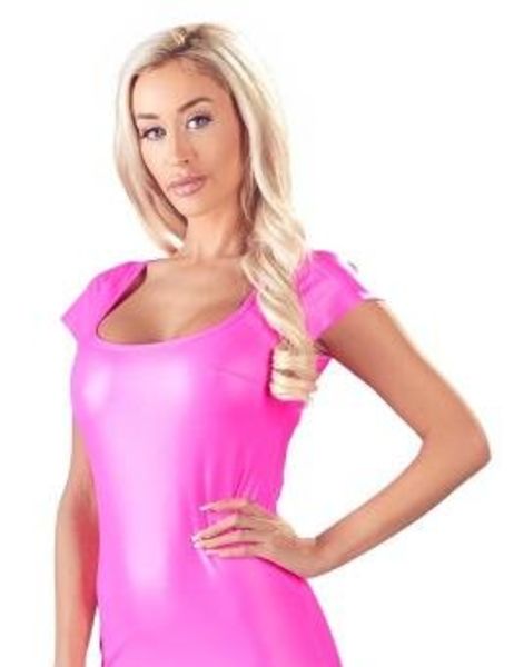 wetlook-party-jurkje-roze(3195)