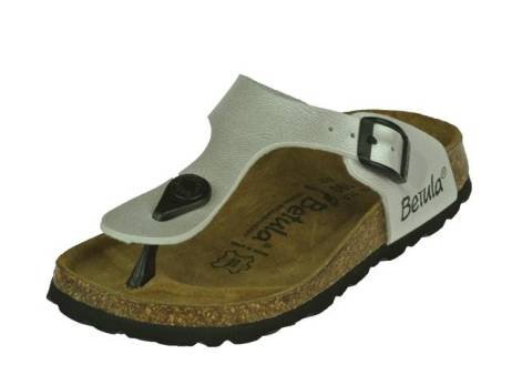 betula-rose-kinder-teenslipper-meisjesschoenen-maat-31-metallic-zilver(2495)