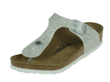 Birkenstock Gizeh Meisjesschoenen Maat 36 Cosmic Spakle Wit
