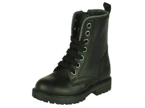 clic-hoge-hippe-meisjes-veterboot-met-rits-meisjesschoenen-maat-27-piamonte-negro(4975)