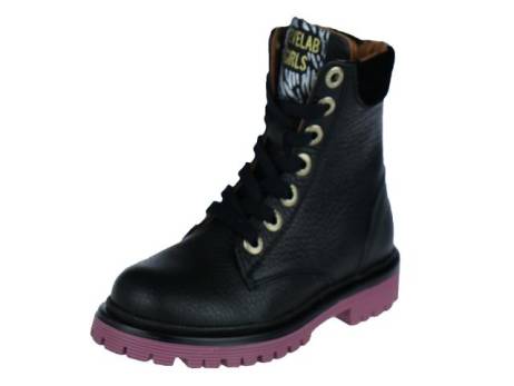 Develab Bikerboot Meisjesschoenen Maat 26 27 28 30 31 33 Pink Fantasy