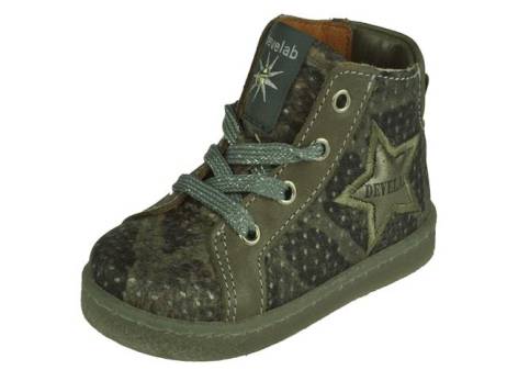 develab-develab-halfhoge-meisjes-veterschoen-meisjesschoenen-maat-24-taupe-fantasy(3975)