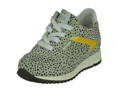 Develab Develab Lage Meisjes veterschoen meisjesschoenen maat 31 beige combi