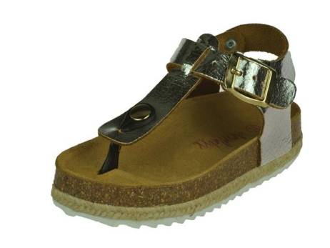 develab-girl-sandal-meisjesschoenen-maat-28-zilver-metallic(2995)