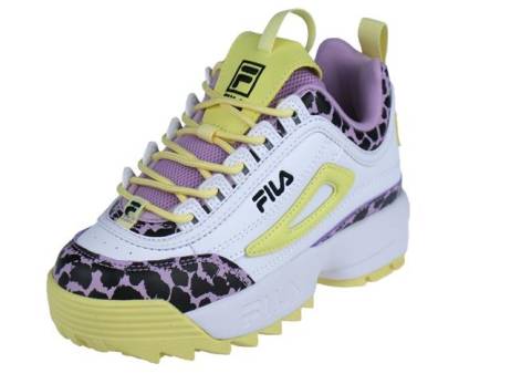 Fila Disruptor F Meisjesschoenen Maat 32 33 34 35 36 37 38 39 Wit Pale Banana