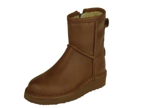 Giga Meisjes Laars Ugg Style Meisjesschoenen Maat 30 31 32 33 34 36 37 38 Cognac