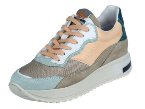 Giga Sneaker Meisjesschoenen Maat 34 35 36 37 38 39 Groen Wit