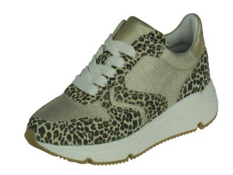 Hip Shoe Style Hippe Lage Meisjes Sneaker Meisjesschoenen Maat 30 35 Beige Combi