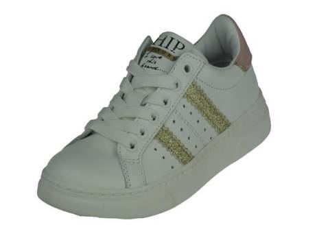 Hip Shoe Style Sneaker Meisjesschoenen Maat 29 30 33 Wit Combi
