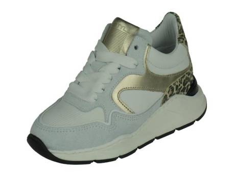 Hip Shoe Style Sneaker Meisjesschoenen Maat 30 Wit Combi Mesh