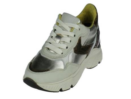 Hip Shoe Style Sneaker Meisjesschoenen Maat 31 34 35 36 Beige Combi