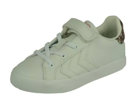 hummel-lage-meisjes-sneaker-meisjesschoenen-maat-31-wit(2575)