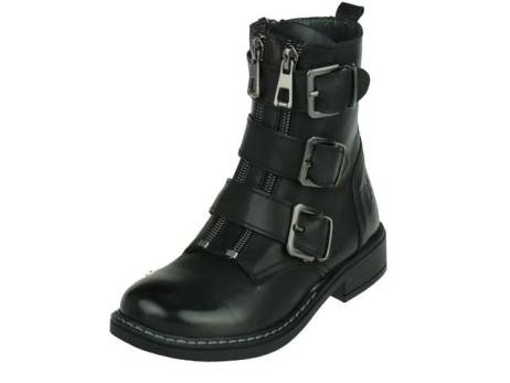 Jochie Freaks Meisjes Bikerboot Meisjesschoenen Maat 30 Zwart